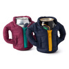 Puffer Jacket Beer Can Koozies