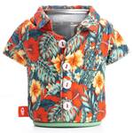 Puffin Aloha - Hawaiian Shirt Insulated Beer Can Coolers