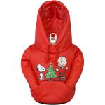 Puffin x Peanuts Red and Green Christmas Hoodie Insulated Can Coolers