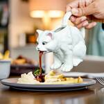 Puking Cat Gravy Boat / Sauce Pourer
