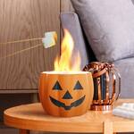 Pumpkin Jack-O'-Lantern Smokeless Indoor Tabletop Fire Pit