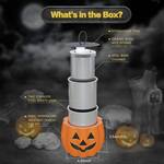 Pumpkin Jack-O'-Lantern Smokeless Indoor Tabletop Fire Pit