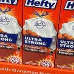 Pumpkin Spice Scented Trash Bags