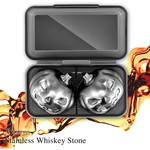 Pumpkin Stainless Steel Whiskey Stones