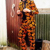 Pumpking and Bat Guy Halloween Costume Suits