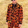 Pumpking and Bat Guy Halloween Costume Suits