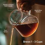 Pure Over Brew Kit XL  - All-Glass Pour-Over Coffee Maker