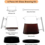 Pure Over Brew Kit XL  - All-Glass Pour-Over Coffee Maker