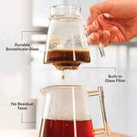 Pure Over Brew Kit XL  - All-Glass Pour-Over Coffee Maker