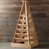 Pyramid-Shaped Cedar Garden Planter