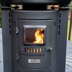 Q-Flame - Wood Pellet Patio Heater