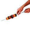 Quirky Slide and Serve Metal Skewers