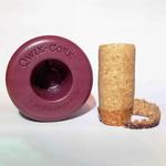 Qwik-Cork - Trim and Re-Cork a Bottle of Wine in Seconds!