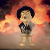 Raiders of the Lost Ark Melting Toht Head Candle