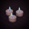 Rainbow Moments - Colored Flame Tea Lights