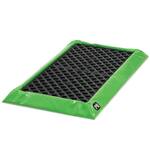 Raised Snow Blower Mat - Holds 14 Gallons of Melted Snow