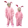 Ralphie's Bunny Suit Pajamas from Aunt Clara in A Christmas Story