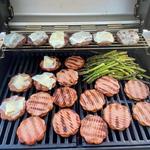 Rastelli's Round Hot Dogs - Shaped Like Hamburger Patties!
