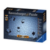 Ravensburger Krypt Silver - 654 Piece Blank Puzzle Challenge
