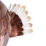 Reading Bald Eagle Metal Sculpture