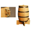 Real Wooden Barrel Drink Dispenser