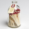 Reclaimed Apothecary Matchstick Bottles