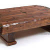 Reclaimed Barn Wood Beam Coffee Table
