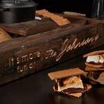 Reclaimed Bourbon Barrel S'mores Roasting Station