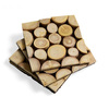 Reclaimed Teak Branch Table Runner, Placemats, and Coasters