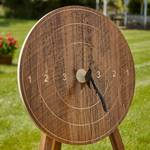 Reclaimed Wine Barrel Axe Throwing Target Set