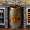 Reclaimed Wine Barrel Bar Sink
