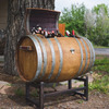 Reclaimed Wine Barrel Ice Chest with Stand
