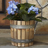 Reclaimed Wine Barrel Stave Planter