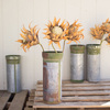 Recycled Metal Ammunition Canister Vase