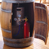 Recycled Wine Barrel Kegerator