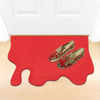 Red Blood Splatter Doormat