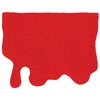 Red Blood Splatter Doormat