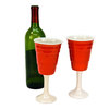 Red Cup Wine Glasses