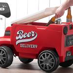 Remote Control Beer Truck Cooler - Bluetooth Speakers, LED Headlights, and Cup Holders