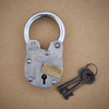 Reproduction Atlas Padlock With Keys