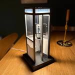 Retro Phone Booth Table Lamp