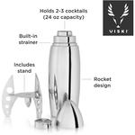 Retro Rocket Ship Cocktail Shaker