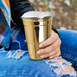Reusable Gold Party Cups