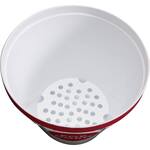 Reusable Popcorn Bucket With Unpopped Kernel Catcher
