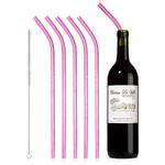 Reusable Wine Bottle Straws