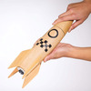 Rocket Ship Salt and Pepper Mill