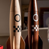 Rocket Ship Salt and Pepper Mill