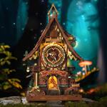 ROKR Cuckoo Clock - DIY Mechanical 3D Wooden Model Kit