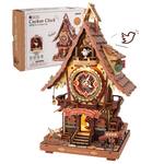 ROKR Cuckoo Clock - DIY Mechanical 3D Wooden Model Kit
