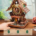 ROKR Cuckoo Clock - DIY Mechanical 3D Wooden Model Kit